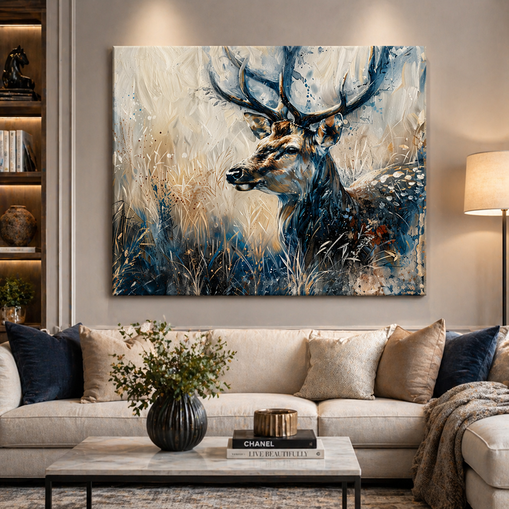 Majestic Stag – Abstract Deer