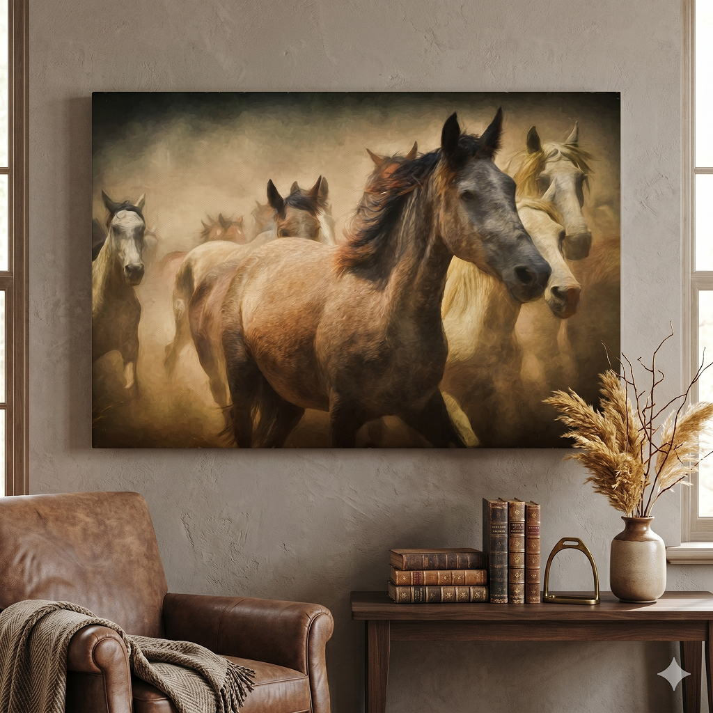 Wild Horses Stampede