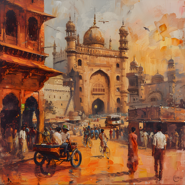 Golden Hour in Hyderabad
