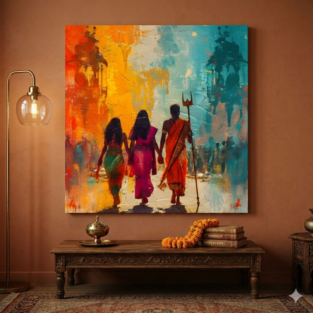 Eternal Devotion: Abstract Heritage